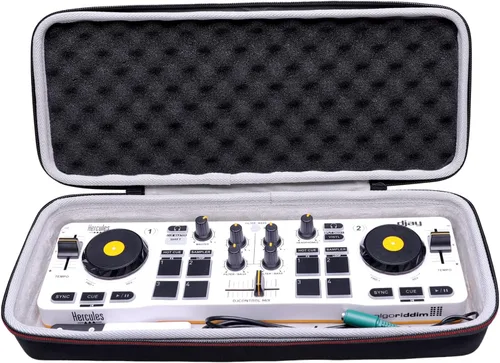 Vista 11 de LTGEM - Funda para controlador de DJ Hercules DJControl Inpulse 200 / DJControl Inpulse 200 MK2 - Bolsa de transporte protectora de viaje