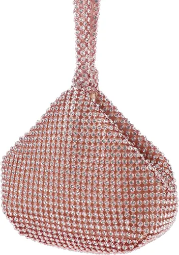 Vista 6 de Bolso de mano para mujer, diseño triangular, para boda, fiesta