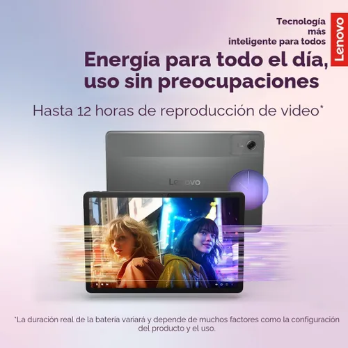 Vista 7 de Lenovo Idea Tab - Tableta para la Universidad - Pantalla IPS táctil de 11" 2.5K - 90Hz - MediaTek Dimensity 6300 - 4 GB de memoria - 128 GB