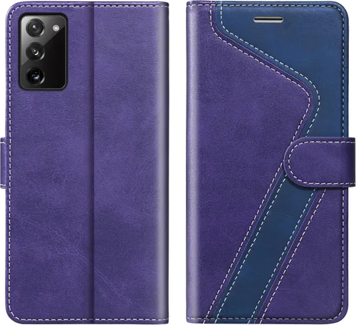 Vista 21 de Funda tipo cartera para Samsung Galaxy Note 8, funda de piel con bloqueo RFID, soporte magnético con tapa abatible, a prueba de golpes, compatible