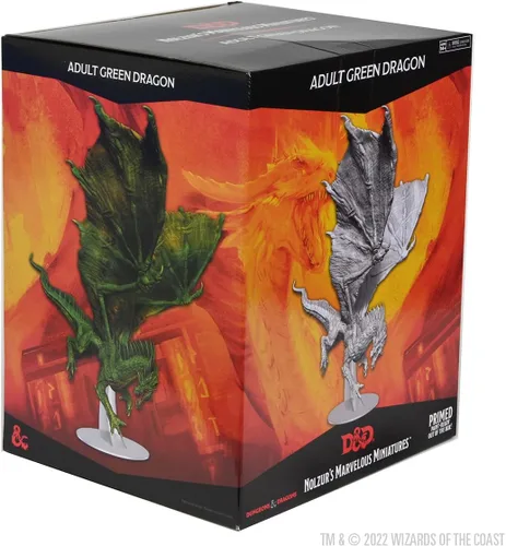 Vista 2 de WizKids D&D Nolzur's Marvelous Miniatures: Dragón Verde Adulto