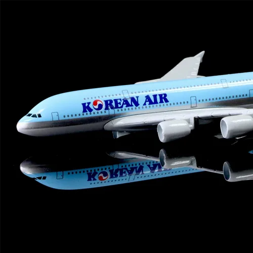 Vista 4 de 24-Hours Korean Air A380 modelo avión modelo modelo avión modelos regalo de cumpleaños