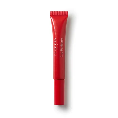 Vista 19 de Clarins Lip Perfector Peptide Plumping and Hydrating Lip Gloss Instant Shine With Sheer, Shimmer Finish Non-Sticky Texture with Vanilla Scent