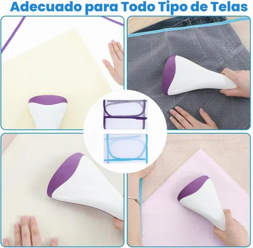Vista 7 de 2 piezas de paño de prensado para tapete de planchado, paño de planchado para proteger la ropa, protector de malla para proteger la ropa