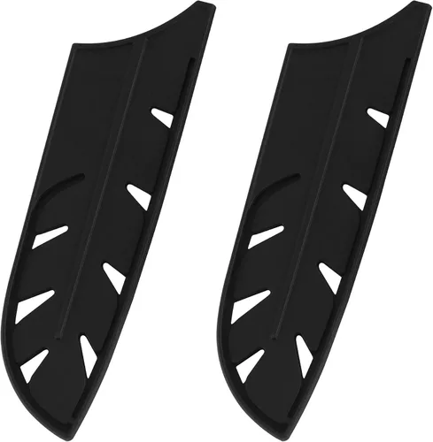 Vista 25 de XYJ Juego de 2 fundas para cuchillos de seguridad, protector de bordes de cuchillos, funda universal para cuchillos, pelado, funda de cuchillo