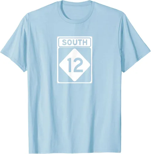 Vista 99 de Highway 12 South NC Outer Banks North Carolina Hwy - Camiseta, Negro, S