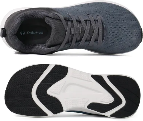 Vista 5 de Ortho+rest Zapatos de punta ancha para hombre, para aliviar el dolor, para correr, caminar, para uñas encarnadas