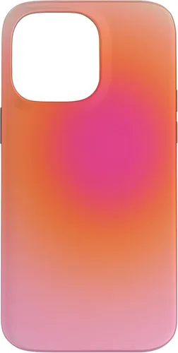 Vista 21 de Funda estética para iPhone 12/12 Pro rosa y naranja con gradiente bonito