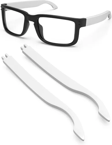 Vista 10 de Eye Opening Stuff Brazos de repuesto para lentes de sol compatibles con Oakley Holbrook OO9102/Holbrook XL
