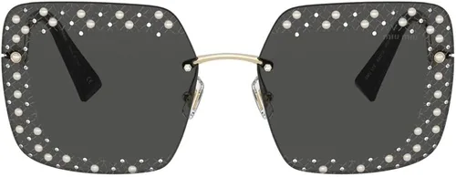 Vista 2 de Miu Miu SCENIQUE SMU 52X - Lentes de sol para mujer color doradogris 6418145