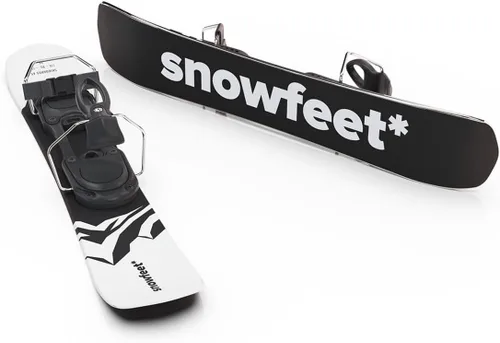 Vista 4 de Esquís Cuchillas de nieve Skiblades Esquís cortos Mini esquís para nieve de Snowfeet 25.6 in