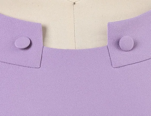 Vista 3 de MUXXN Vestidos de tubo para mujer, estilo vintage, de los años 50, con manga 34, péplum, para negocios, formal, para el trabajo