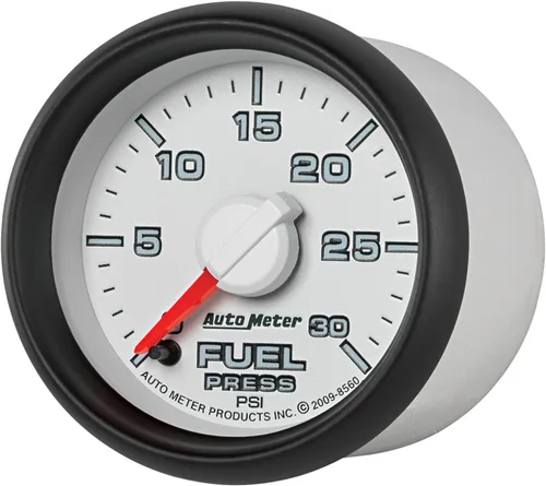 Vista 2 de Auto Meter 8560 Factory Match 2-1/16" 0-30 PSI Presión de combustible para Dodge