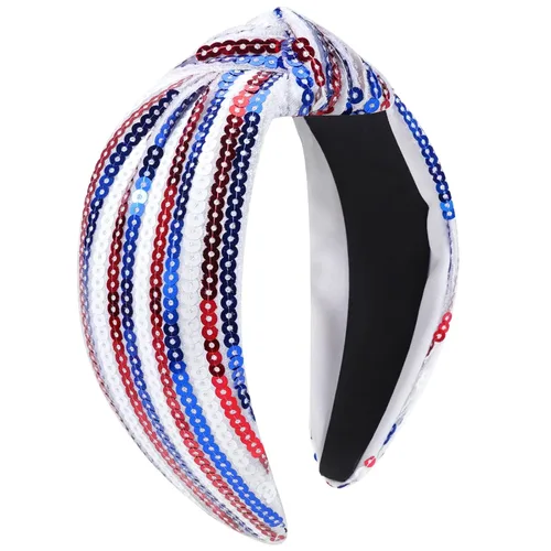 Vista 28 de Ardorchid Bandana Diadema de Bandera Americana Roja Blanca y Azul Diademas Patrióticas de EE.UU. para Hombres y Mujeres Bufanda de Cuello y Cara