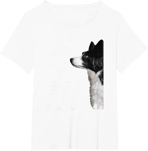 Vista 69 de Funny I Am Your Friend Your Partner Your Border Collie - Camiseta de regalo, Negro, S