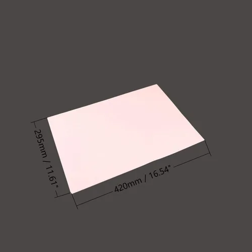 Vista 4 de Papel de transferencia de calor A3, papel de sublimación de transferencia de secado lento de 3.53 onzas para ropa sin algodón, almohada de fibra