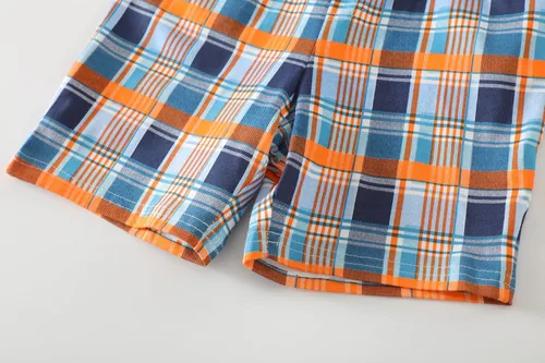 Vista 8 de Little Bitty - Conjunto de camiseta y pantalones cortos de algodón de manga corta para niños (2-7 años) (personalizable)