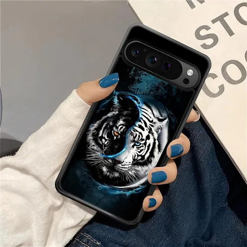 Vista 834 de Compatible con Google Pixel 4A 5G Mobile Case Creative Acrylic Panel trasero Silicona Protección Grip especialmente diseñado para Google Pixel 4A 5G