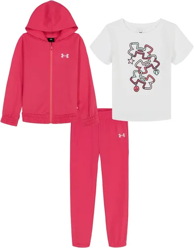 Vista 157 de Under Armour baby-girls Ua Terrazzo Leopard Heart SetShort Set