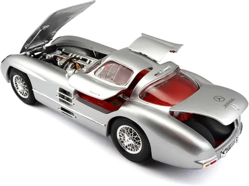 Vista 3 de Maisto Escala 1 18Mercedes-Benz 300SLR Coupe uhlenhaut Diecast Vehículo
