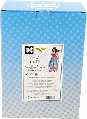 Vista 6 de Enesco DC Comics - Figura de Couture de Force Wonder Woman, 8.27 pulgadas, multicolor