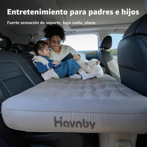 Vista 6 de Havnby SnugNest - Colchón inflable para asiento trasero de coche para SUV
