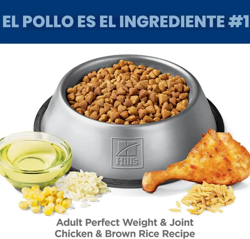 Vista 4 de Hill's Science Diet Peso perfecto y apoyo articular, para perros adultos de 1 a 6 años, manejo del peso y apoyo articular, alimento seco
