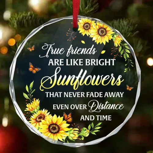 Vista 7 de Jesuspirit Adornos Navideños de Amigos 2025, Regalos de Amistad para Mujeres y Amigas, Adorno para Árbol de Navidad, Adorno de Regalo para Hermanas