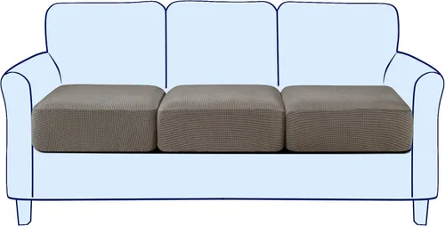 Vista 104 de SUBRTEX Funda para Sofá, Fundas Deslizables para Asientos de Autocaravana, Fundas Elásticas Duraderas para Loveseat, Protector de Muebles de Spandex