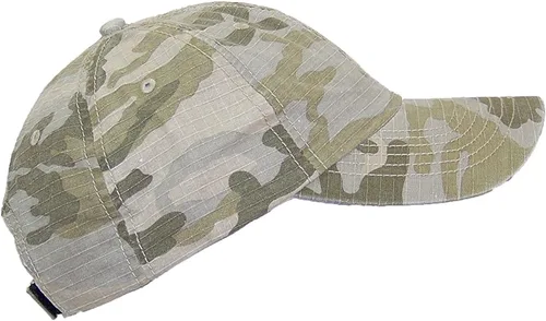 Vista 5 de MG Unisex Unstructured Ripstop Camouflage Adjustable Ballcap Camuflado azul