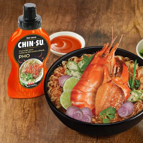 Vista 5 de Salsa picante vietnamita original para Ph, salsa picante CHIN-SU para un auténtico sabor de Ph y otras especialidades vietnamitas, salsa picante