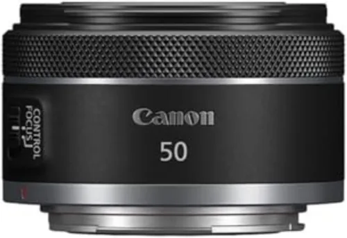 Vista 2 de Canon Lente RF50mm F1.8 STM, lente Prime de longitud focal fija, compatible con cámaras sin espejo de la serie R EOS R, color negro