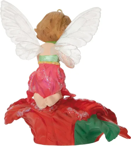 Vista 2 de Hallmark Keepsake Adorno navideño 2024, mensajeras de hadas resplandeciendo con luz, regalos para ella