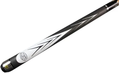 Vista 5 de Champion Spider White Billiards Maple Pool Cue Stick 18 oz, caja blanca para taco de piscina, guante de campeón