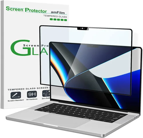 Vista 12 de amFilm Protector de pantalla para MacBook Neo 13'' 2026 Vidrio Templado