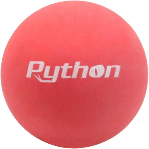 Vista 2 de Python Red Racquetballs, 3 Ball Can