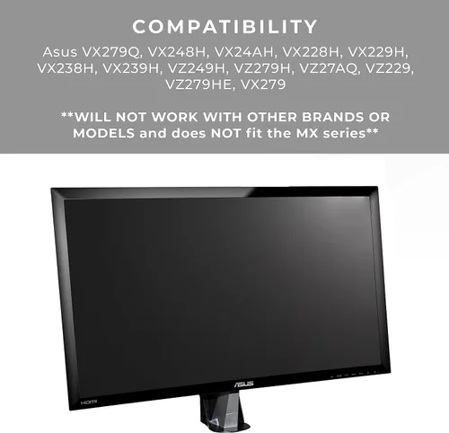 Vista 2 de Adaptador de montaje VESA HumanCentric compatible con monitores Asus VX Series Compatible con VX279Q, VX279H, VX248H, VX24AH, VX228H, VX229H