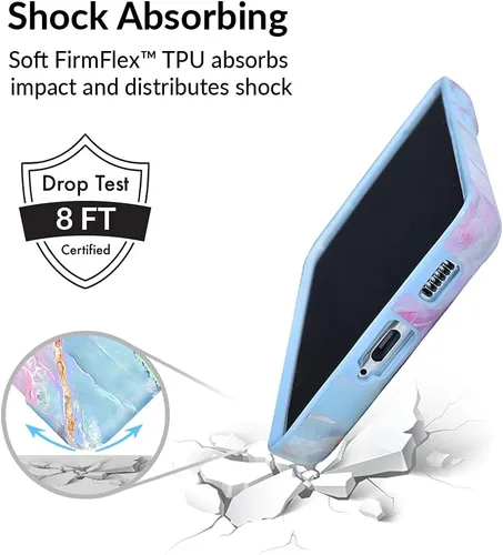 Vista 4 de VELVET CAVIAR Funda compatible con Samsung Galaxy S21 con diseño de mármol [probada en caídas de 8 pies] con forro de microfibra, bonitas fundas