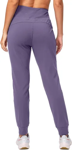 Vista 62 de G Gradual Pantalones deportivos con forro polar para mujer, de cintura alta, resistentes al agua, térmicos, para invierno, correr, senderismo