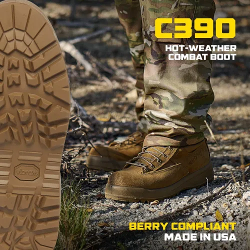 Vista 2 de Belleville - Botas de combate para hombre