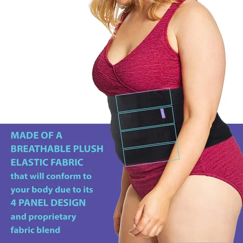 Vista 3 de Everyday Medical Faja abdominal poscirugía de talla grande I Envoltura de estómago bariátrico I Soporte de hernia para hombres y mujeres I Faja