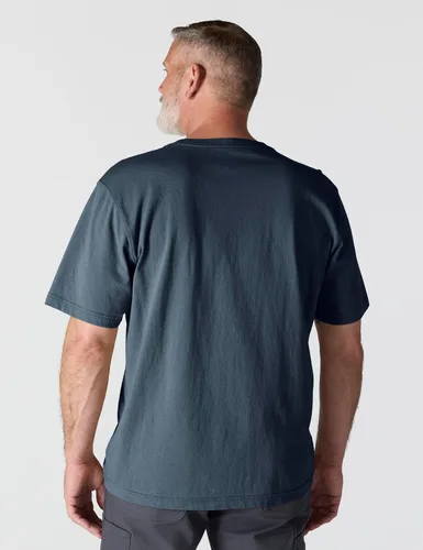 Vista 5 de Carhartt Camiseta con bolsillo Iconic K87 para hombre Piedra azul