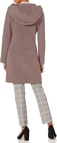 Vista 3 de Cole Haan Abrigo de hombro caído de mezcla de alpaca para mujer