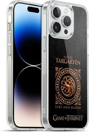 Vista 81 de Producto oficial de HBO Game of Thrones metálico Sigils Soft Gel Case para iPhone de Apple 7 Plus/8 PLUS, Lannister