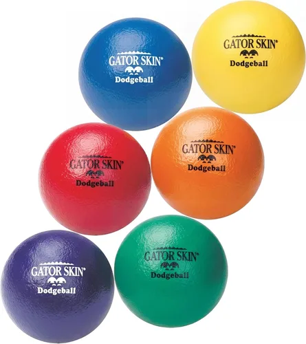 Vista 9 de S&S Worldwide Gator Skin Foam Dodgeballs - Bolas de inicio de fácil agarre, espuma de baja densidad para evitar picaduras, revestimiento duradero