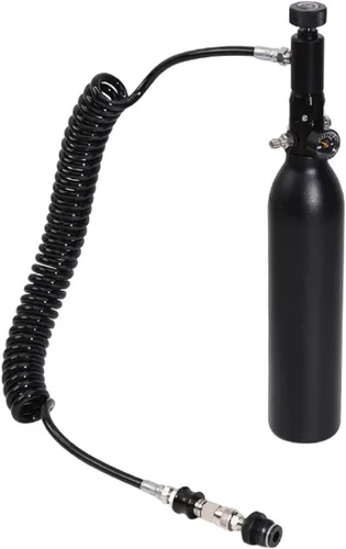 Vista 6 de TUXING Línea remota de bobina remota de tanque de paintball resistente para tanques de aire comprimido/CO2 de alta presión HPA con junta tórica