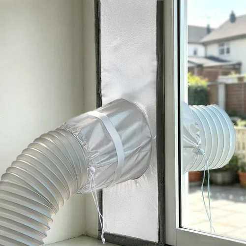 Vista 2 de Kit de sellado de ventana de CA, kit de ventilación de aire acondicionado