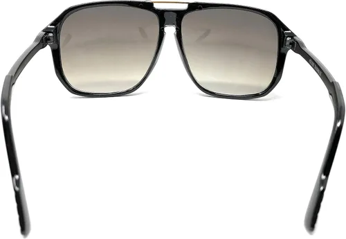 Vista 5 de Gafas de sol de aviador de plástico estilo adulto de los años 70
