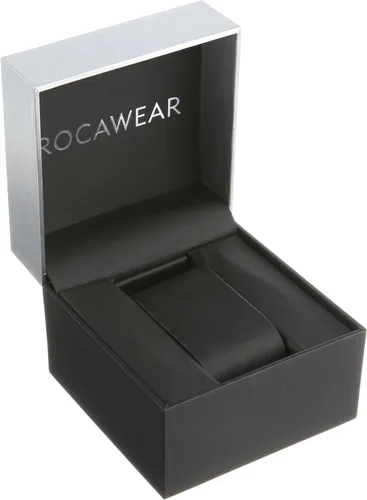 Vista 3 de Rocawear Hombre rm0115bk1362elegante reloj pulsera esmalte Bisel