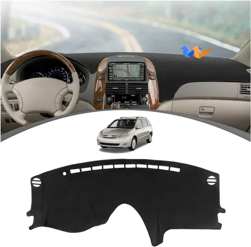 Vista 30 de FIILINES Cubierta para tablero Compatible con Mazda 3 2010-2013 Accesorios Tapete para tablero para Mazda 3 Accesorios Tapete para salpicadero